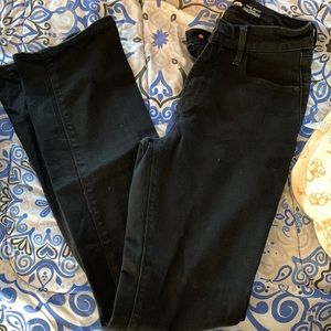 Old Navy Kicker Bootcut High Rose Black Jeans